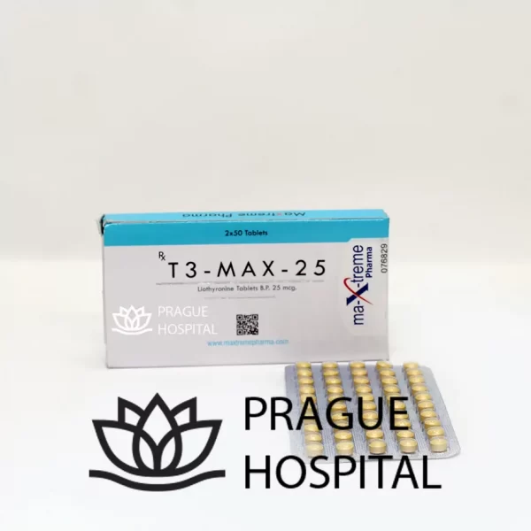 T3 Liothyronine 25 mcg by Maxtreme Pharma